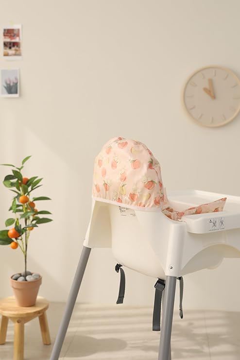 Gembebe Waterproof High Chair Cushion for IKEA High Chair, One Piece with Sitting Cushion, Easy-Clean, Super Comfort