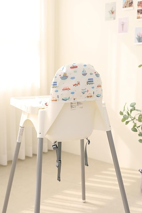 Gembebe Waterproof High Chair Cushion for IKEA High Chair, One Piece with Sitting Cushion, Easy-Clean, Super Comfort