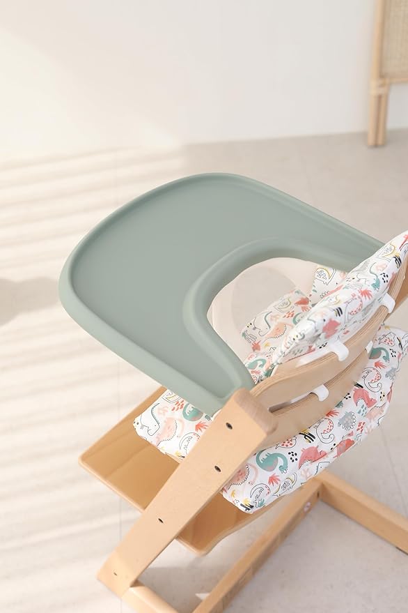 Gembebe Full Coverage Stokke Tripp Trapp High Chair Placemat | Silicone High Chair Placemat | Lightweight | Dishwasher Safe| Easy to Clean