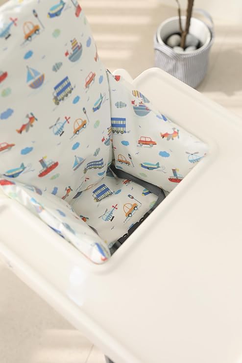 Gembebe Waterproof High Chair Cushion for IKEA High Chair, One Piece with Sitting Cushion, Easy-Clean, Super Comfort