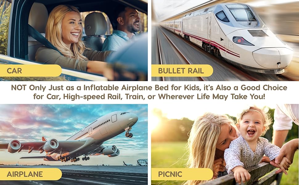 portable toddler inflatable travel bed