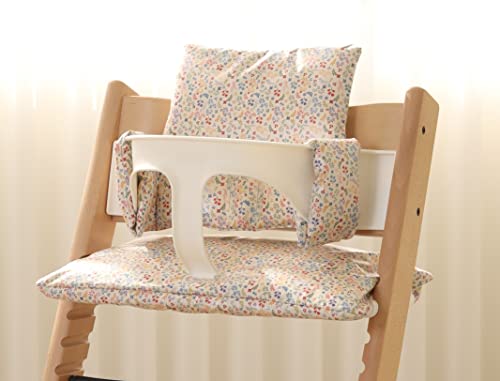 Stokke Tripp Trapp High Chair Cushion Waterproof Flower Pattern avalibe in Amazon