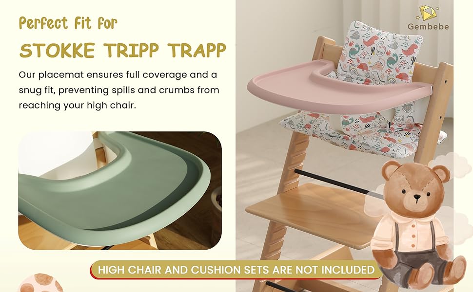 fit full-coverage placemat for Stokke Tripp Trapp
