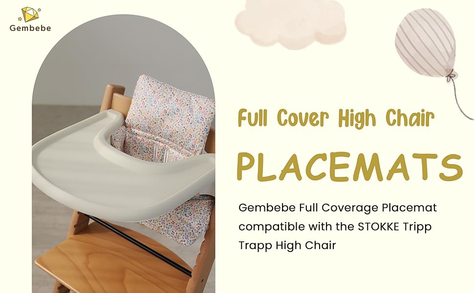full-size placemat for Tripp Trapp high chair tray