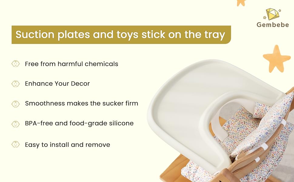 suction placemat for Stokke Tripp Trapp tray